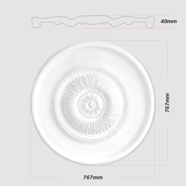 Decorative Ceiling Rose - Pennuto